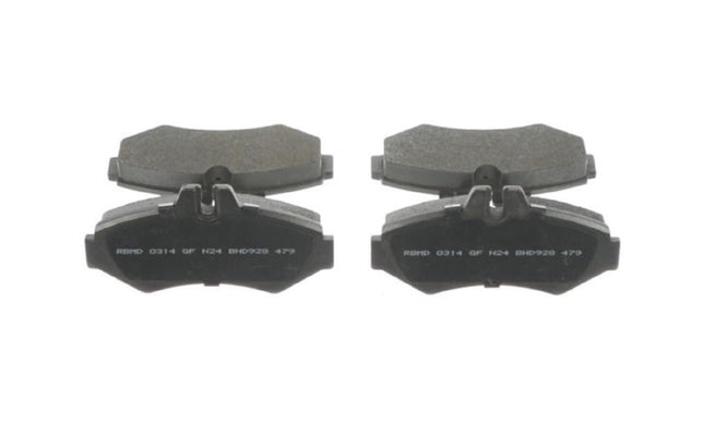 BOSCH BHD928 QuietCast Medium Duty Semi-Metallic Brake Pad Set - Compatible with Select Dodge Sprinter 2500/3500; Freightliner Sprinter 2500/3500; Mercedes-Benz G500, G55 AMG, G550; REAR