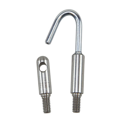 Klein Tools 56517 Fish Rod Accessories, Made in USA, Splinter Guard Wire Fish and Glow Rod Single Hook and Bullet Attachments