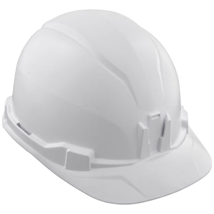 Klein Tools Hard Hat, Non-vented, Full Brim Style with Headlamp