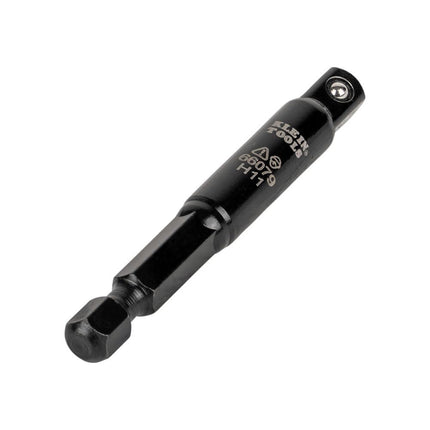 Klein Tools 66079 Impact Flip Socket Adapter, Small 1/4 to 1/4 -Inch Hex Adapter, Use with Klein Tools Flip Impact Socket Set 66070