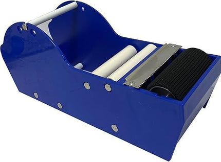 Distributeur de ruban adhésif kraft gommé WELSTIK de 7,6 cm activé à l'eau pour l'expédition, le cartonnage et le scellement de boîtes, bleu