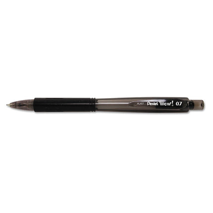 Pentel Wow AL407A Mechanical Pencils with Black Ba