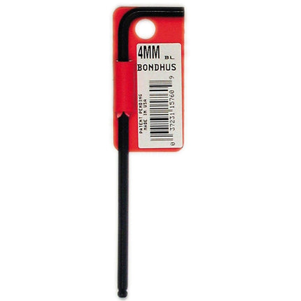 Sutton Tools Bondhus Tag-Bar Ball End L-Wrench, 4.