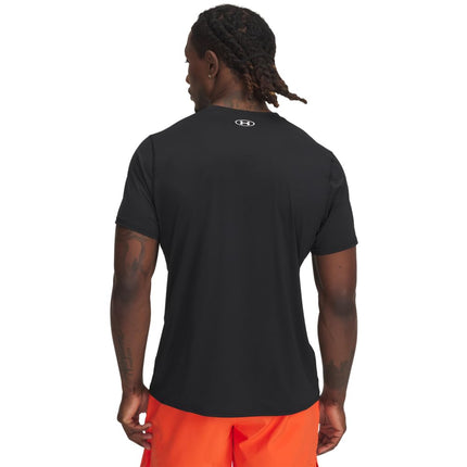 Under Armour Mens HeatGear Fitted Short Sleeve T-Shirt Black 3XL