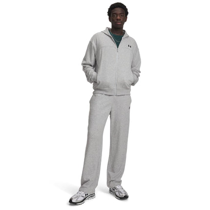 Under Armour Mens Rival Lightweight Pants, (011) Mod Gray Light Heather / / Black, 3X-Large Tall