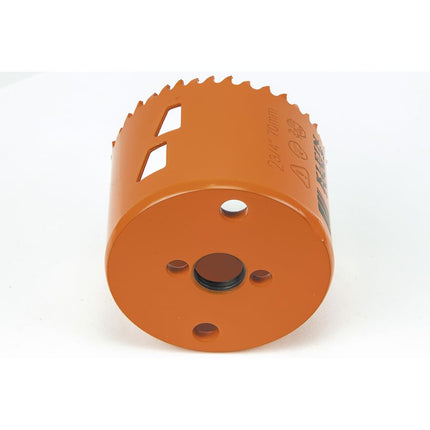 Klein Tools 31944 Bi-Metal Hole Saw, 2-3/4-Inch for Cutting Stainless Steel, Mild Steel, Drywall, Wood and Plastic, with Easy Slug Removal