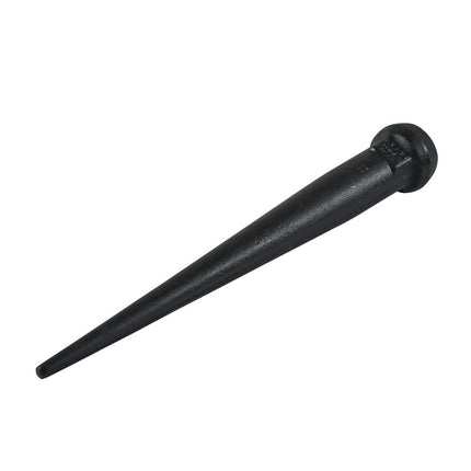 Klein Tools 3256 Broad-Head Bull Pin Made of Forged, Heat-Treaded Steel with Black Finish, 1-1/16-Inch