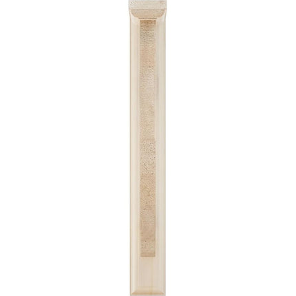 Ekena 1 1/2" W D x 12" H Crendon Wagon Wheel Bracket, Rubberwood, Rubber Wood
