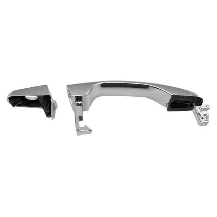 TRQ Front Exterior Outside Chrome Door Handle LH Driver Side for Equinox Malibu