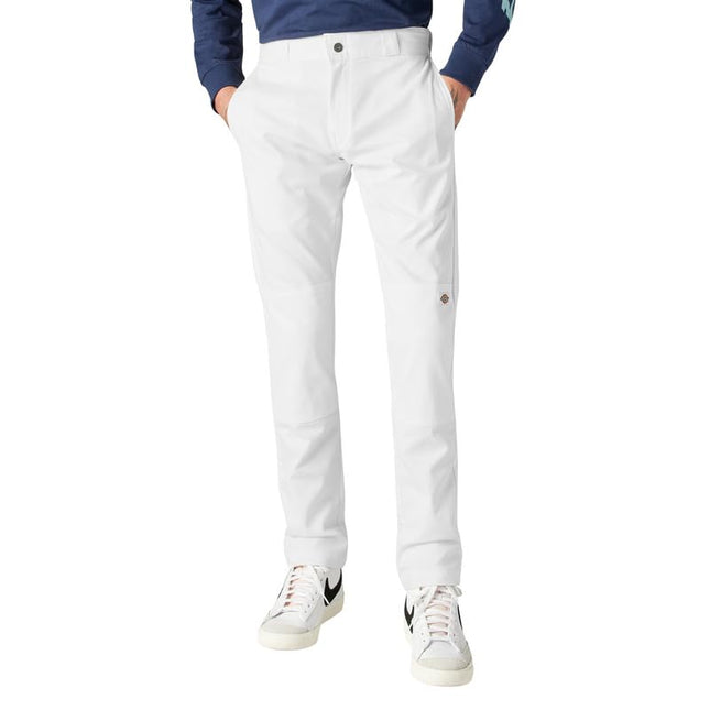 Dickies Men's Skinny Straight Double Knee Work Pan