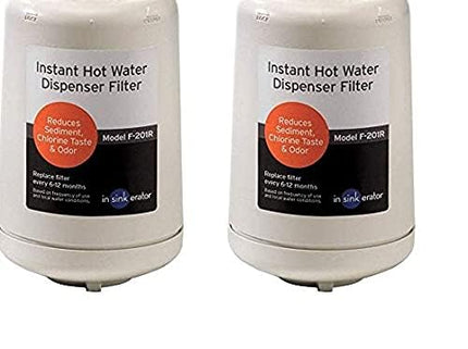 InSinkErator F-201R Replacement Water Filter Cartridges, 2-Pack