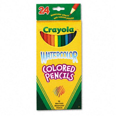 Crayola 24ct Watercolor Colored Pencils