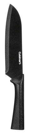 Juego de cuchillos Cuisinart, juego de cuchillos metálicos de 12 piezas con protector de hoja, ligeros, de acero inoxidable, duraderos y aptos para lavavajillas, C55-12PMB, negro