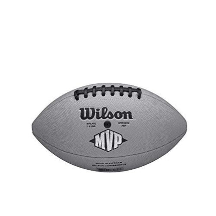 Wilson NFL MVP Football - Gray, Junior (Age 9-12)