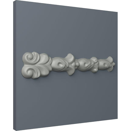 Ekena Millwork ONL01X04MI 1 1/8-Inch W by 4 3/4-Inch H Milton Drop Onlay
