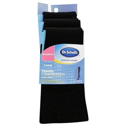 Dr. Scholl's Women's Dsw22006k3u4001 Socks, Black, One Size