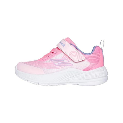 Skechers Girls' Microspec Advance Trainer, Pink, 9