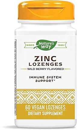 Nature's Way Zinc Natural Berry - 60 Lozenges
