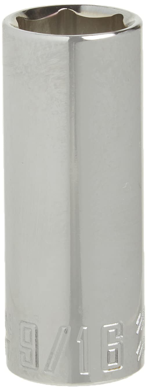 CRAFTSMAN Deep Socket, SAE, 1/4-Inch Drive, 9/16-I