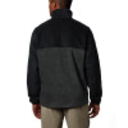 Columbia Men's Powder Lite Jacket Puffer Jacket, Dark Stone x Shark, Size XXL