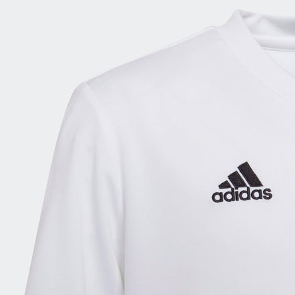 adidas Kids' Entrada 22 Jersey, White, Small