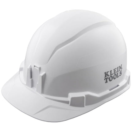 Klein Tools Hard Hat, Non-vented, Full Brim Style with Headlamp