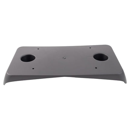 TRQ Front License Plate Bracket Black Compatible with 2016-2018 Chevrolet Spark GM1068221