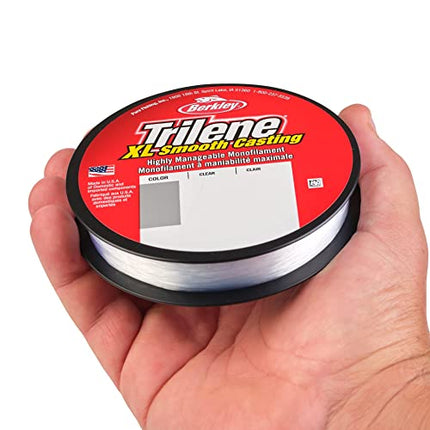 Berkley Trilene® XL®, Clear, 8lb | 3.6kg, 330yd | 301m Monofilament Fishing Line, Suitable for Freshwater Environments