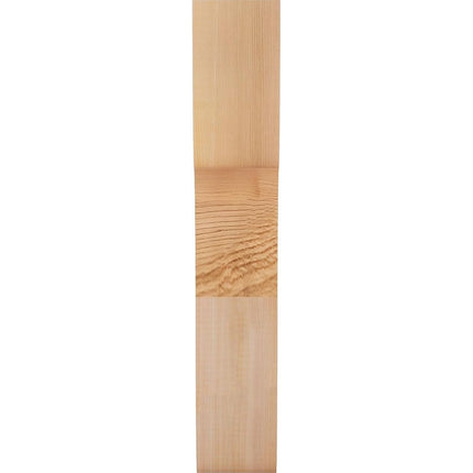 Ekena Millwork COR04X08X20CAR00SWR Carmel Smooth Corbel, 3 1/2" Width x 8" Depth x 20" Height, Western Red Cedar