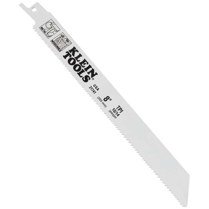 Reciprocating Saw Blades 10/14 TPI, 8-Inch, 5-Pack Klein Tools 31741