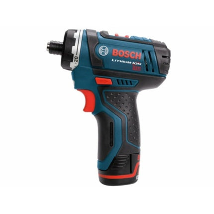 BOSCH PS21-2A 12V Max 2-Speed Pocket Driver Kit with (2) 2.0Ah Batteries