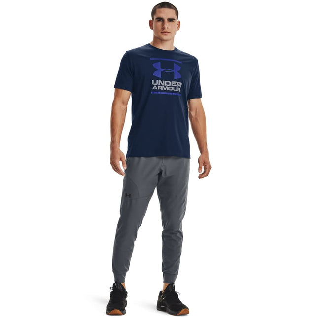 Under Armour Men UA GL Foundation Short Sleeve Tee, Super Soft Men's T Shirt for Training and Fitness, Fast-Drying Men's T Shirt with Graphic