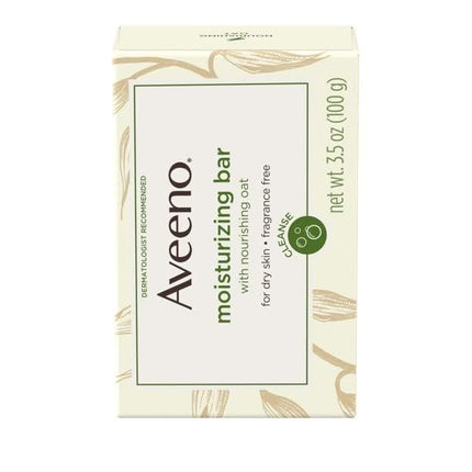 Aveeno Moisturizing Body Bar - Fragrance Free - 3.5 oz - 2 pk