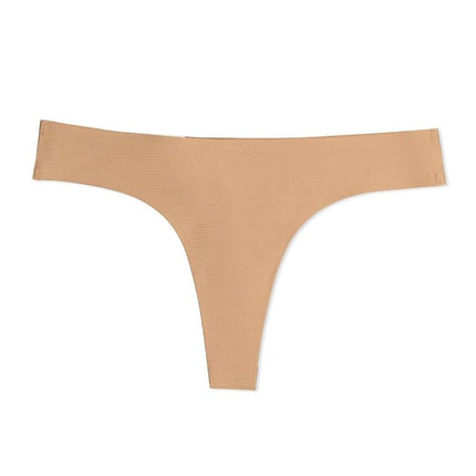 Capezio Women's Seamless Thong, Nude, L