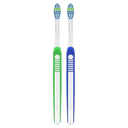 Oral-B Indicator Contour Clean Manual Soft Toothbrush, 2 Count