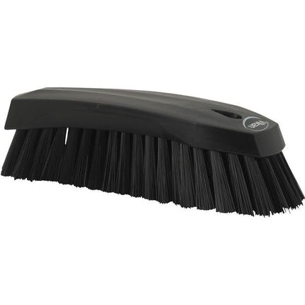 Hand Brush L, 200 mm, Hard, Black