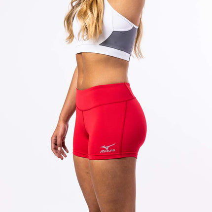 Mizuno Men's Mizuno 440656 1010 03 XS Victory 3 5 Inseam Volleyball Shorts, Red, XS UK