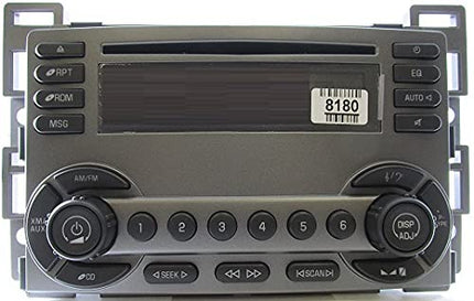 ACDelco 15868180 AM/FM Stereo/Clock and Audio Disc Radio Assembly