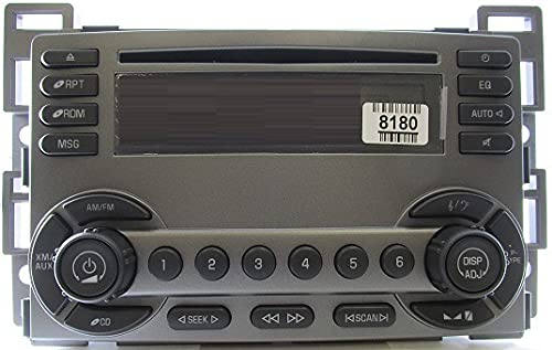 ACDelco 15868180 AM/FM Stereo/Clock and Audio Disc