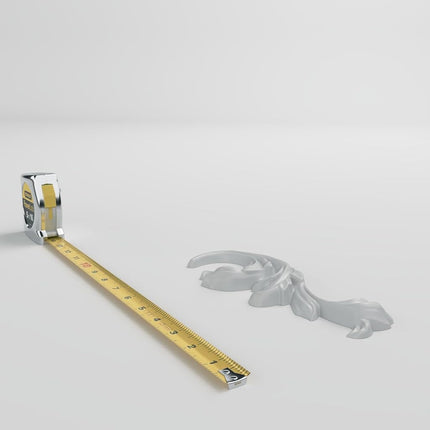 Ekena Millwork ONL08X03X01DY-L 8 1/4"W x 3 1/2"H x 1"P Dylan Onlay, Left