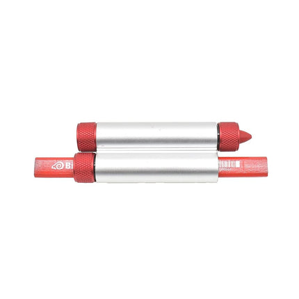 BIG HORN 19857 Aluminum Body Dual Marker Holder for Carpenter’s Pencil/Lumber Crayon