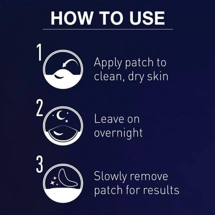 PanOxyl PM Overnight Spot Patches, Advanced Hydrocolloid Healing Technology, Fragrance Free, 40 Count - Pack of 2
