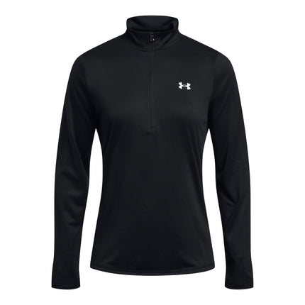Under Armour Women's Tech 1/2 Zip- Solid Shirt Black