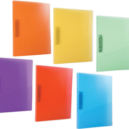 Filexec 6192, Clamp Binder, Frosted, Set of 6, 6 A