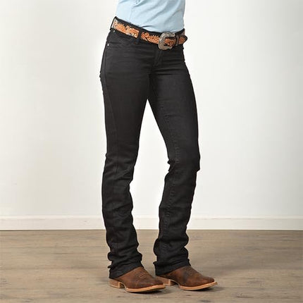 Wrangler Women's Premium Patch Mae Sits Above Hip Jean, Molly, 24-38
