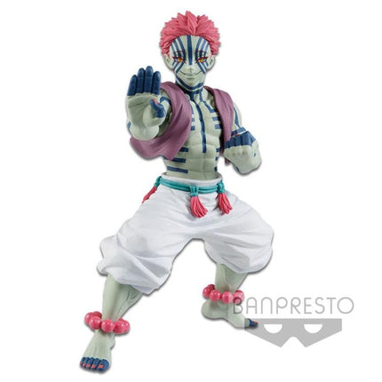 BANPRESTO - Demon Slayer - Vibration Stars - Akaza Figure (repeat), Available in a Variety of Colours
