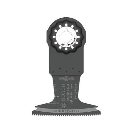 BOSCH Bosch OSL212F Starlock Oscillating Multi Tool Bi-Metal Plunge Cut Blade, 2-1/2" Width (-P)