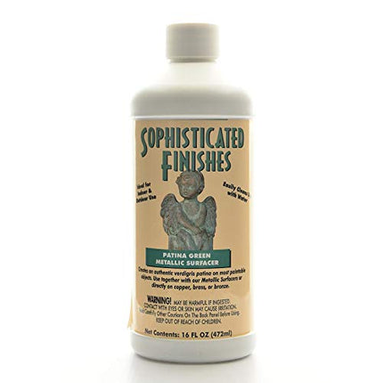 Modern Option Effect Solutions 118 ml Bottle, Effect solution, Green Patina, Metallgrundierungen 472 ml Flaschen