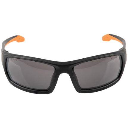 Klein Tools 60164 Safety Glasses, Professional PPE Protective Eyewear with Full Frame, Scratch Resistant and Anti-Fog, Gray Lens