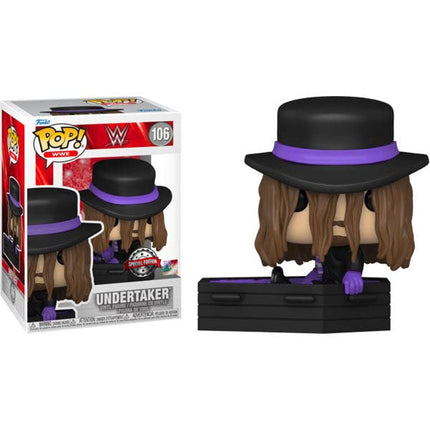 WWE The Undertaker Out of Coffin Pop! Vinyl
